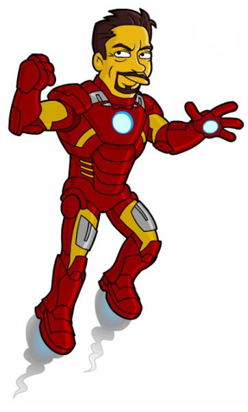 Тони Старк симпсоны