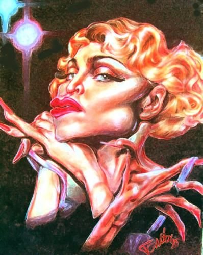 Мадонна карикатура