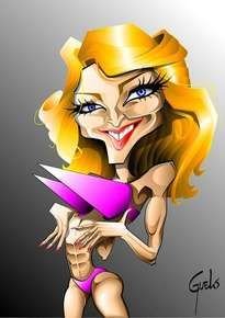 Мадонна карикатура