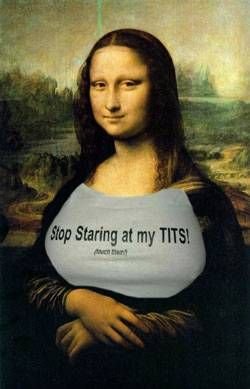 Мона Лиза карикатура