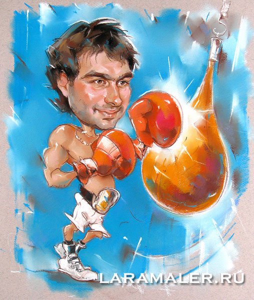 Шарж для большой семьи