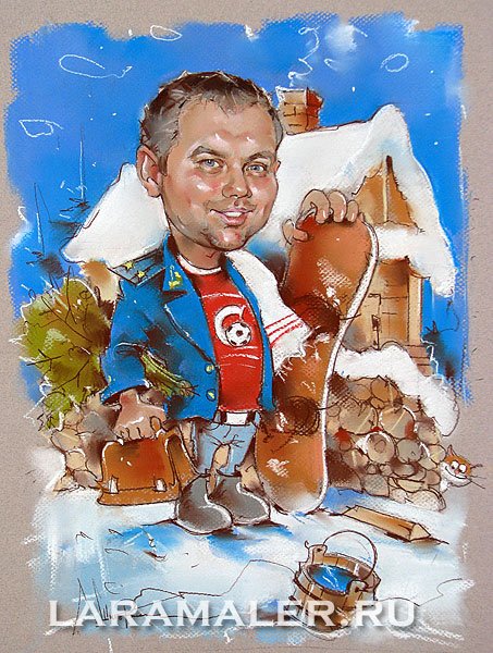 Шарж Лариса Шигорина