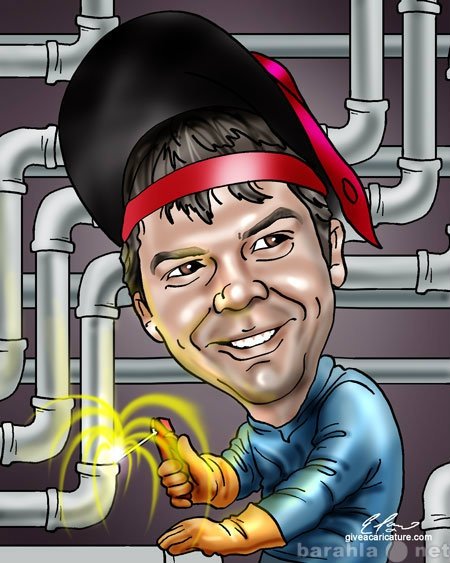 Автосервис карикатура