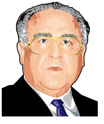 Виктор Черномырдин шарж