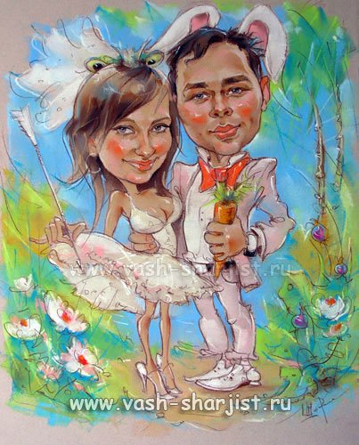 Лариса Шигорина шарж художница