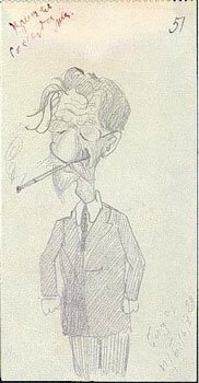 Шаржи Бухарина на Сталина