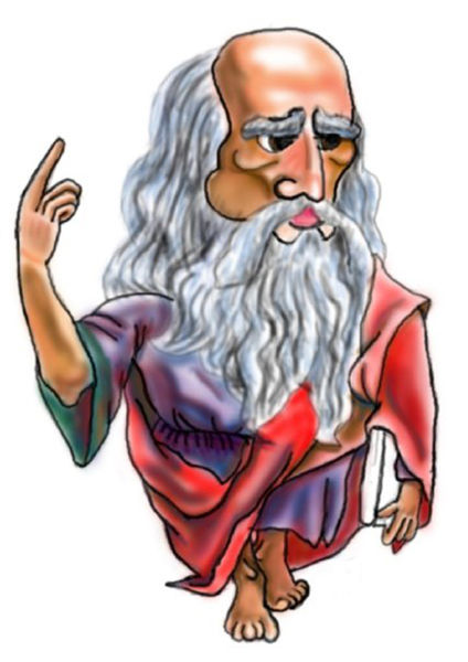 Философ карикатура