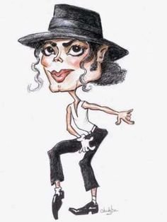 Michael Jackson шаржи