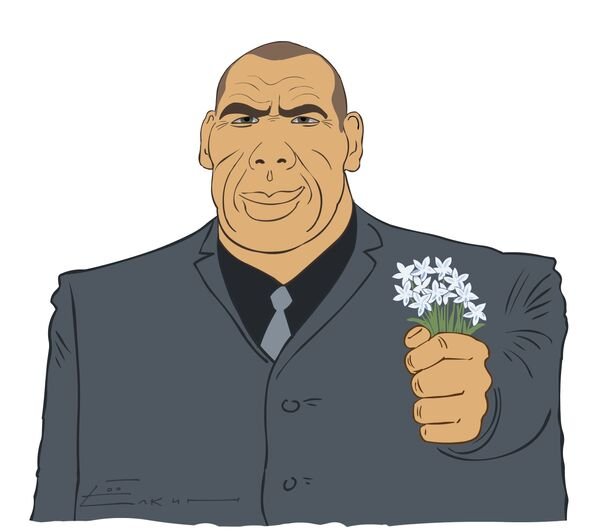 Николай Валуев рисунок