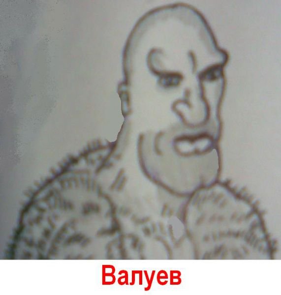 Шарж на Валуева