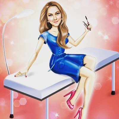 Шарж для мастера по наращиванию ресниц