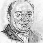 Евгений Леонов портрет