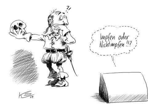 Гамлет быть или не быть карикатура