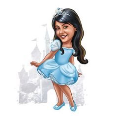 Шарж Золушка