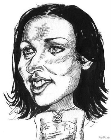 Карикатура Алсу