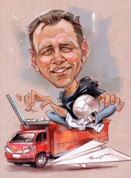 Автомобиль карикатура