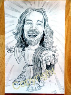 Карикатуры на Христа