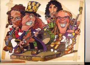 Шаржи группы Deep Purple