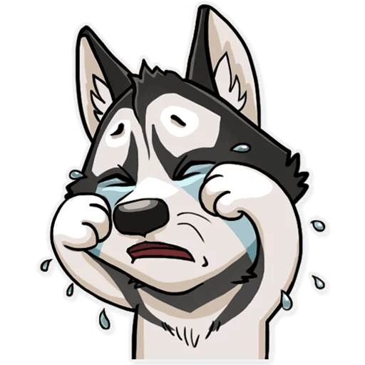 Стикеры хаски