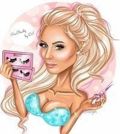 Мультяшные женщины в очках