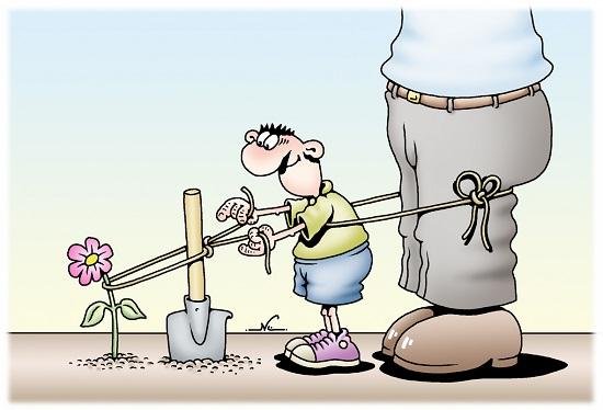 Песочница карикатура