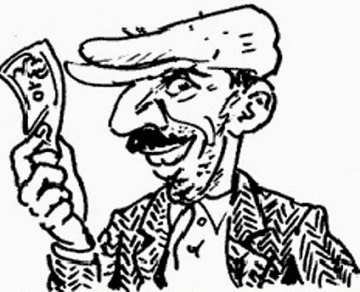 Грузин торговец на рынке