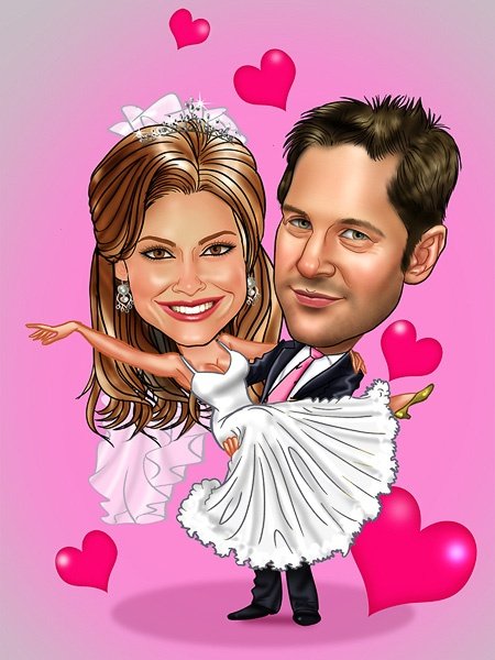 Свадебные карикатуры