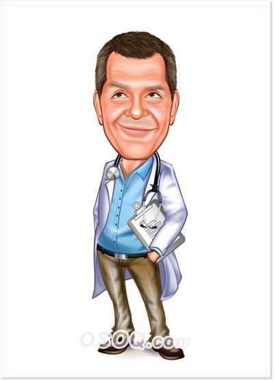 Шарж медсестра