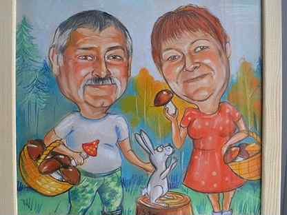 Шарж Дачник