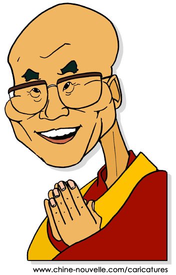 Азиатское лицо карикатура