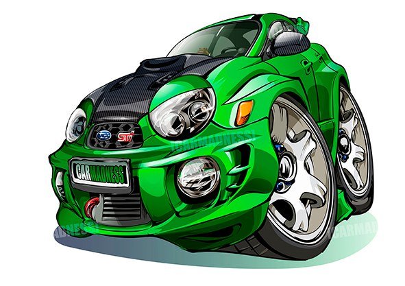 Subaru Forester sh шарж