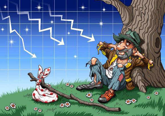 Нищий бомж карикатуры