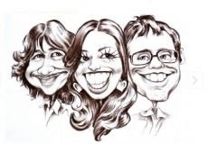 Карикатура акцентирование