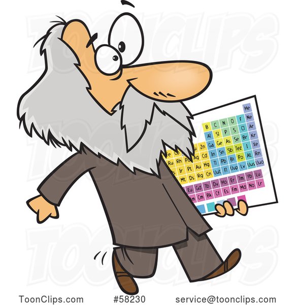 Менделеев карикатура