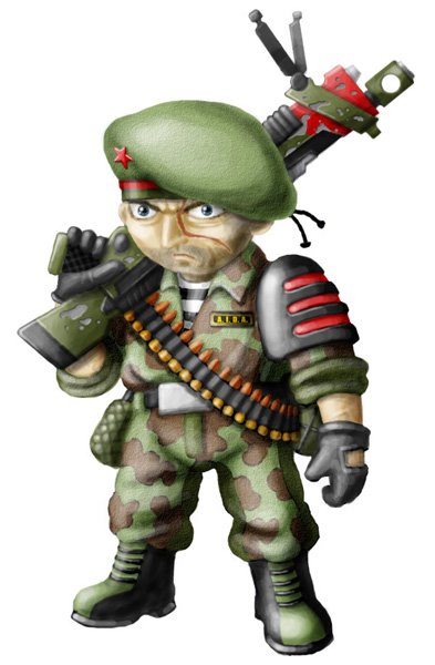 Шарж на 23 февраля