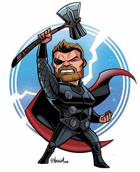 Чиби тор Марвел