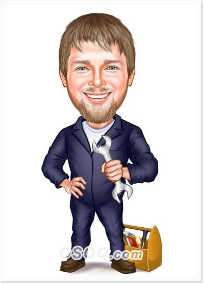 Шарж механик