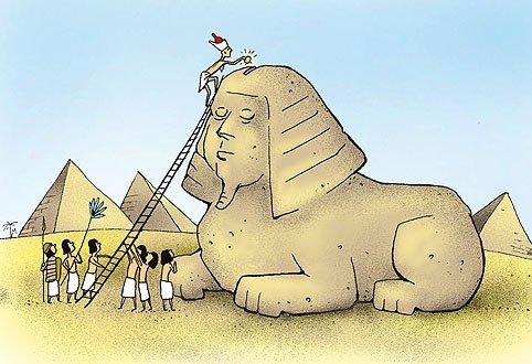 Египетские карикатуры