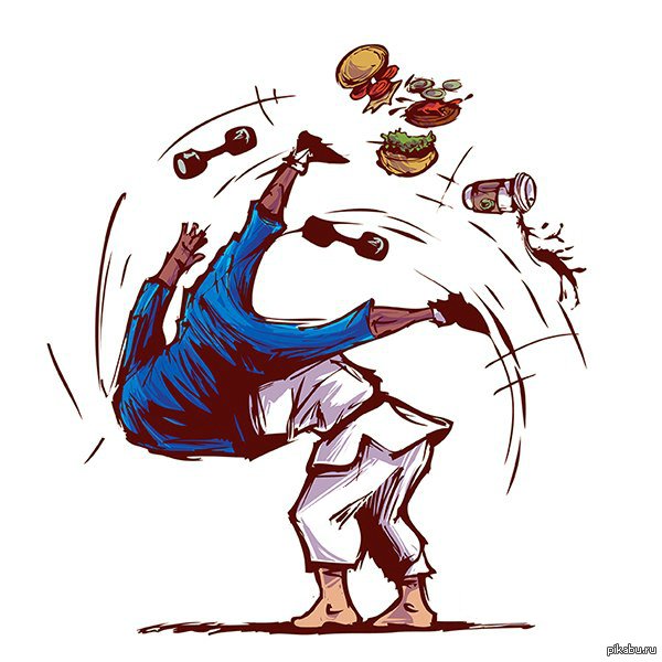 Карате карикатура