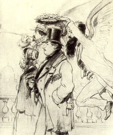 Шарж а. чернышёва. «На прогулке в Риме