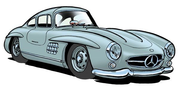 Шарж Мерседес