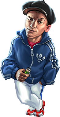 Гопник рисунок