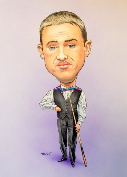 Стивен Хендри фотоколлаж