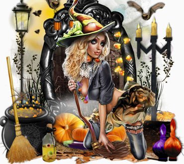 Шарж Хэллоуин