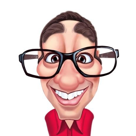 Шарж в солнечных очках