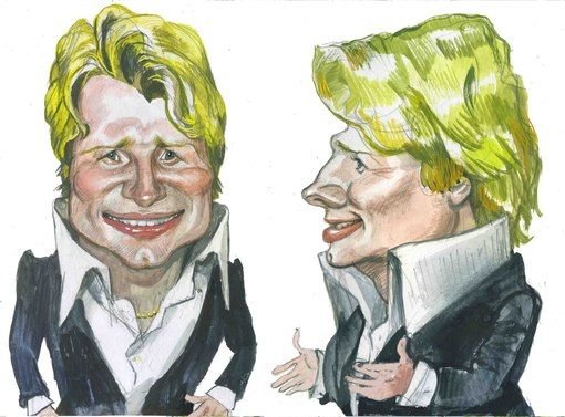 Шарж Филиппа Киркорова