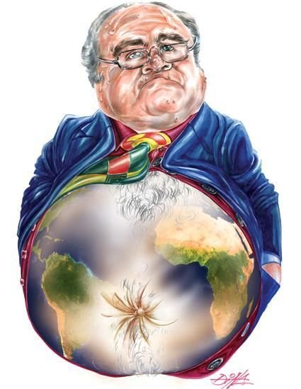 Пуп земли карикатура