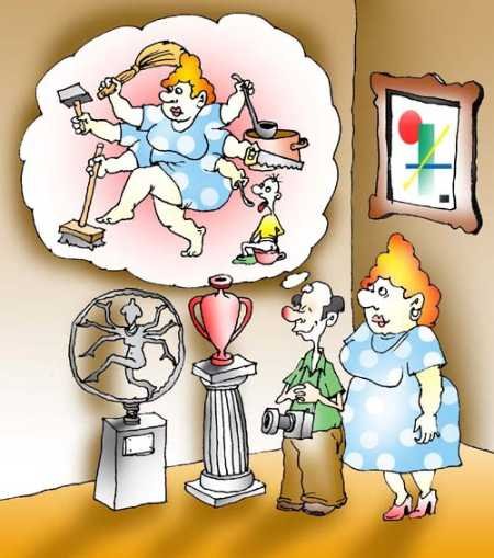 Музейные карикатуры