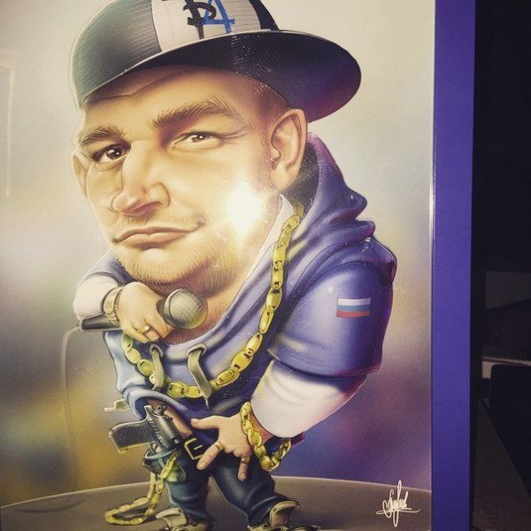 Гуф рэпер мультяшный