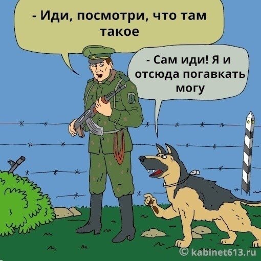 Анекдоты про пограничников